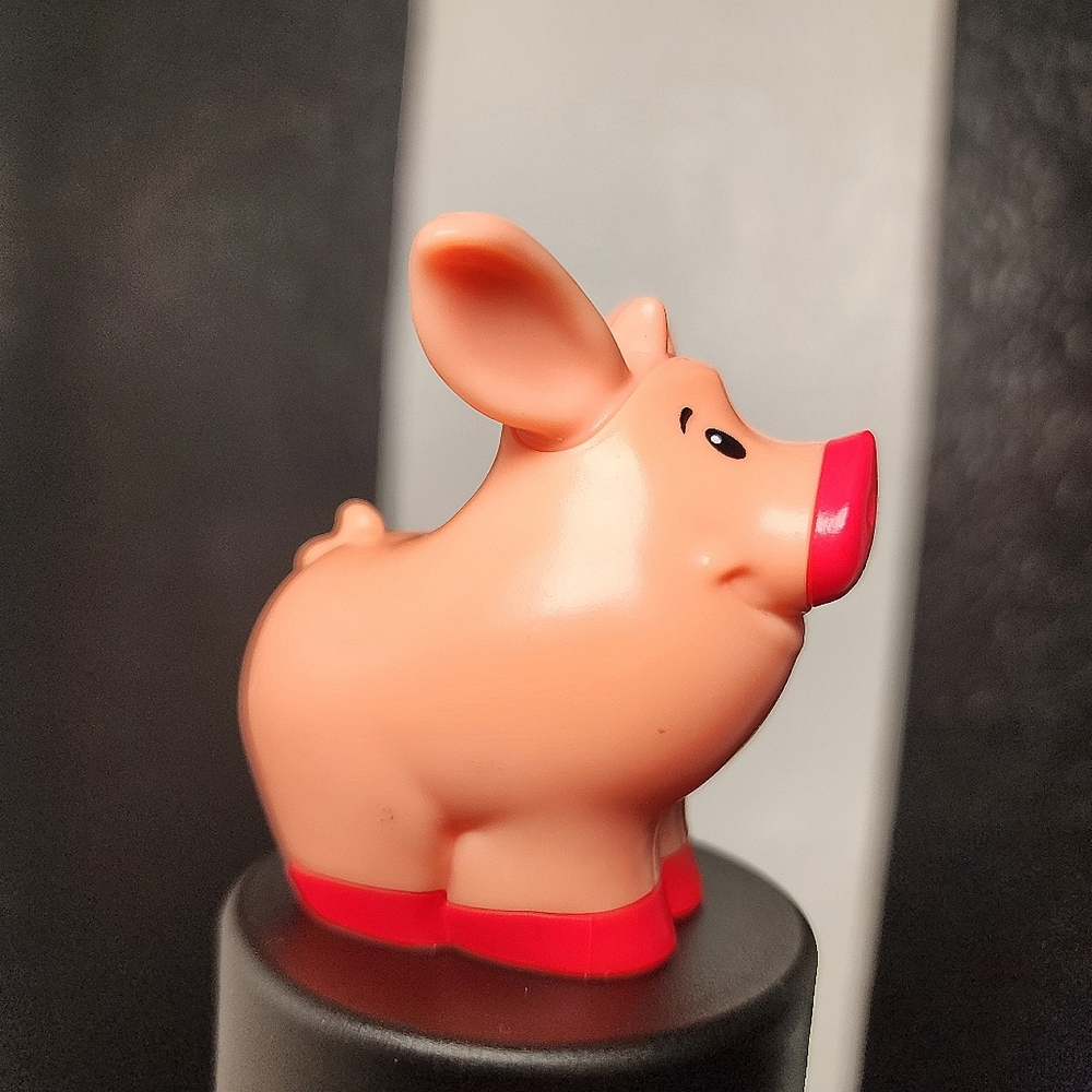 Little People Cute Long Ear Piggy 3" Long Mattel 2012
